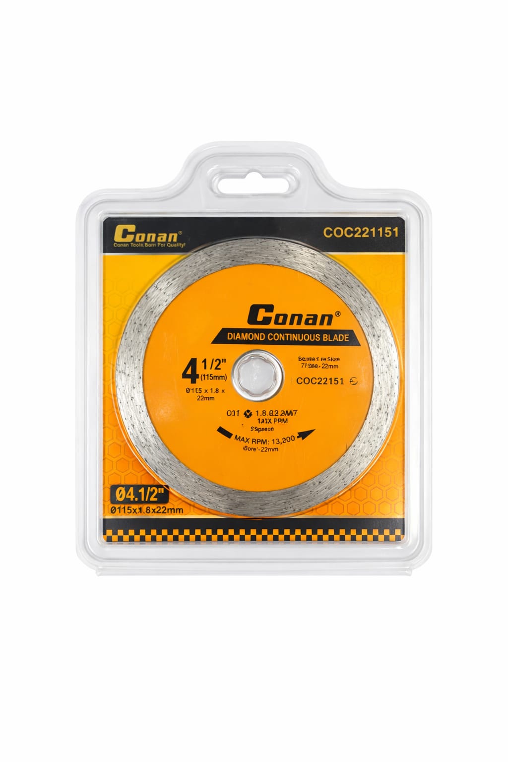 Diamant-Turbotrennscheibe 4 1/2 Zoll / 115 mm